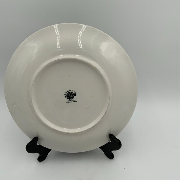 Pair of RARE Emerald Collection Hand Painted Dinner Plate Fish Ocean Aquarium - Picture 5 of 5